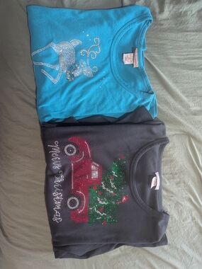 Isaac's Designs Casuals Bundle Holiday Shirts Size XL - Christmas